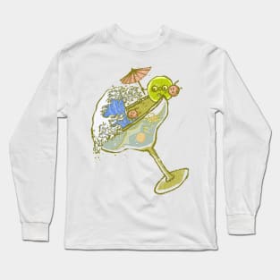 Spilled Drink Long Sleeve T-Shirt